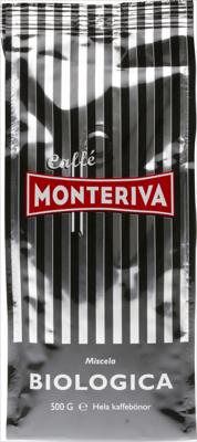 Monteriva Biologica hela kaffebönor espresso - 500g