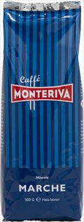 Monteriva Marche hela kaffebönor espresso - 500g