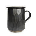 Titan Metal Glaze Infuser Mug - Black